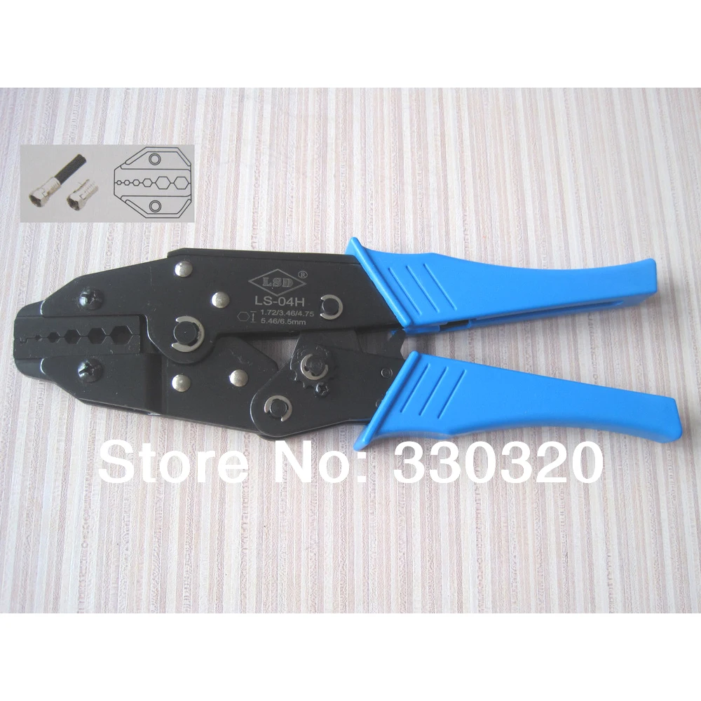 coaxial crimper for crimping RG58,RG59,BNC coax cable connectors,LS-04H