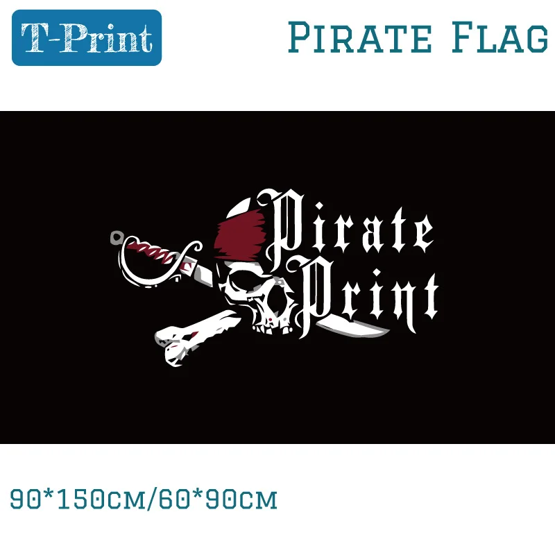 90*150cm 60*90cm 3x5ft Halloween Pirate Skull Flag Banner Flag Banner Made Game Flag