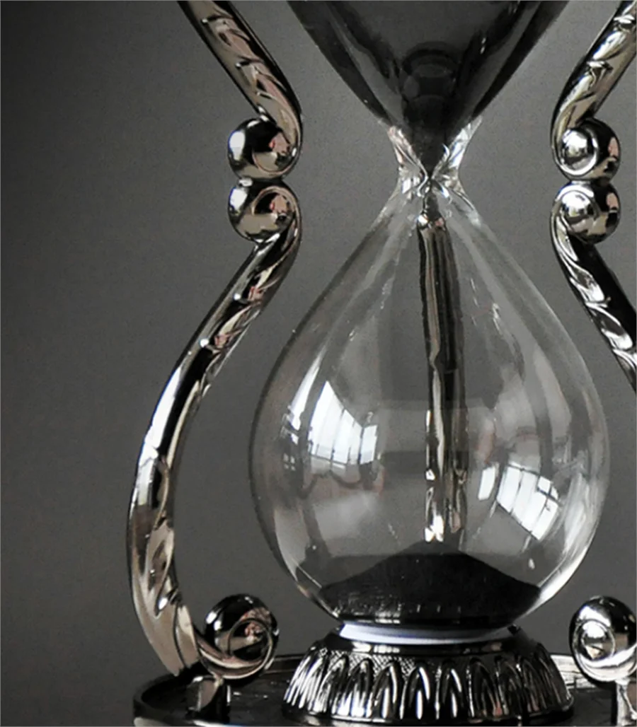 Metal Twelve Constellations 30 Minutes Hourglasses Timer Men\'s Girlfriend Best Gift Creative Home Decor Hourglass Timer LFB890