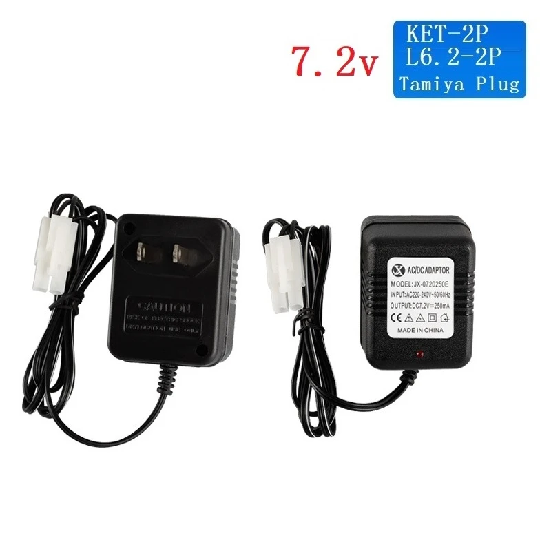 4.8v 6.0v 7.2v 8.4v 9.6v Charger For Nicd Nimh Battery With Tamiya Plug / KEP-2P Plug Input 110v-240v 9.6v Charger For Rc Toy