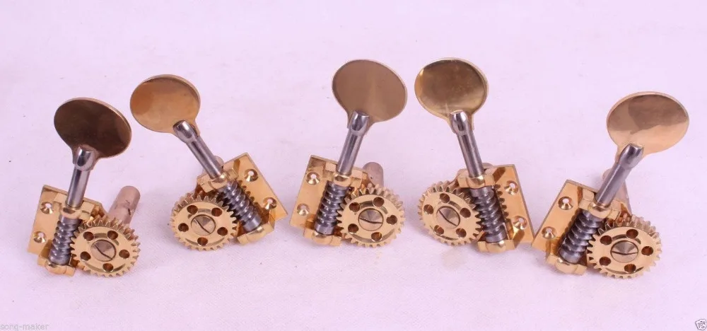 

Новые 5-струнные детали басов, двойные басы, отдельные Peg Brass