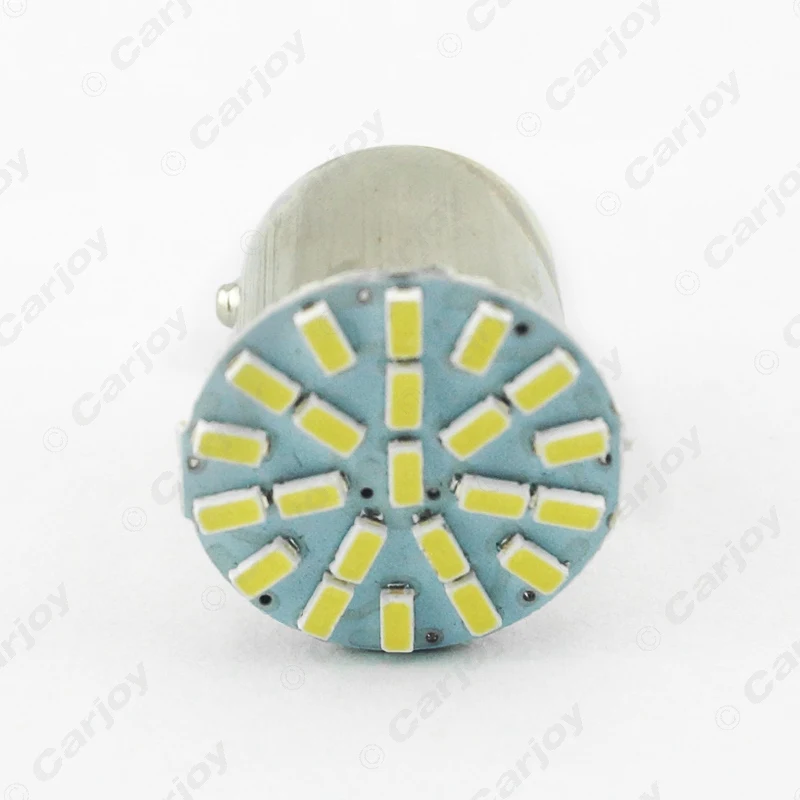 LEEWA 1PC White/blue/red/yellow Car 1157 BAY15D 3014 Chip 22SMD Auto LED Light Lamp Turn Signal Brake Lights #CA3682