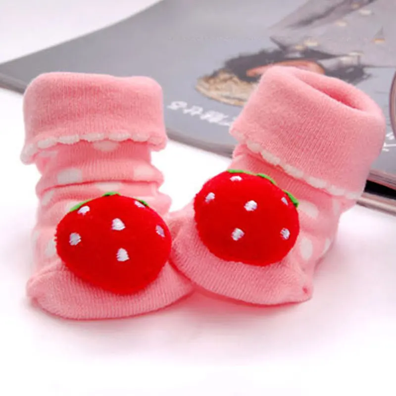 Newborn Baby Socks For Boys Girls Cotton Animal Cartoon Slipper Infant Boy Girl Socks Anti Slip Casual Toddler Home Floor Sock