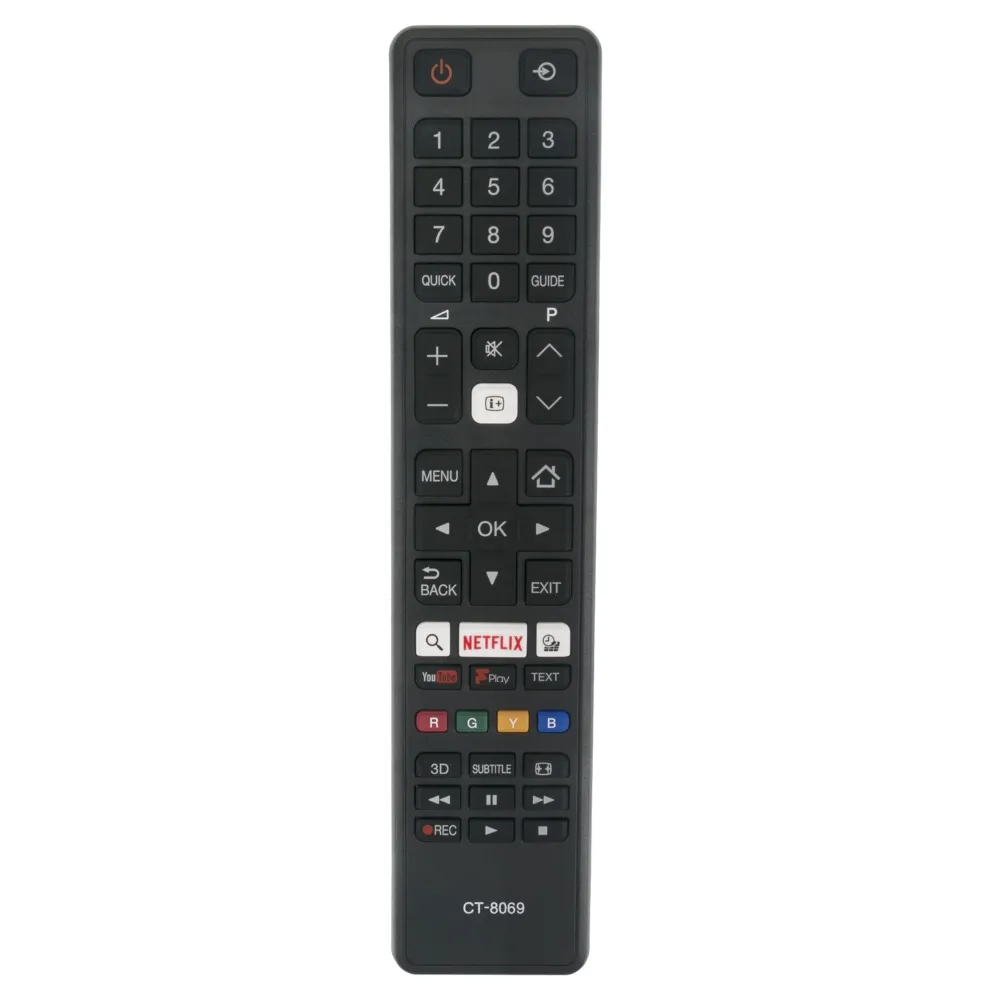 

New CT-8069 Replaced Remote Control fit for 49U6663DB 65U6663DB Toshiba TV