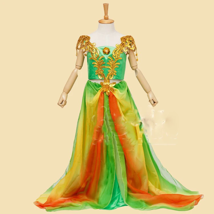 An Hua Sheng Yan Delicate Kid's Photography Costume Little Fairy Exotic Style Costume for Girls Children's Day Use