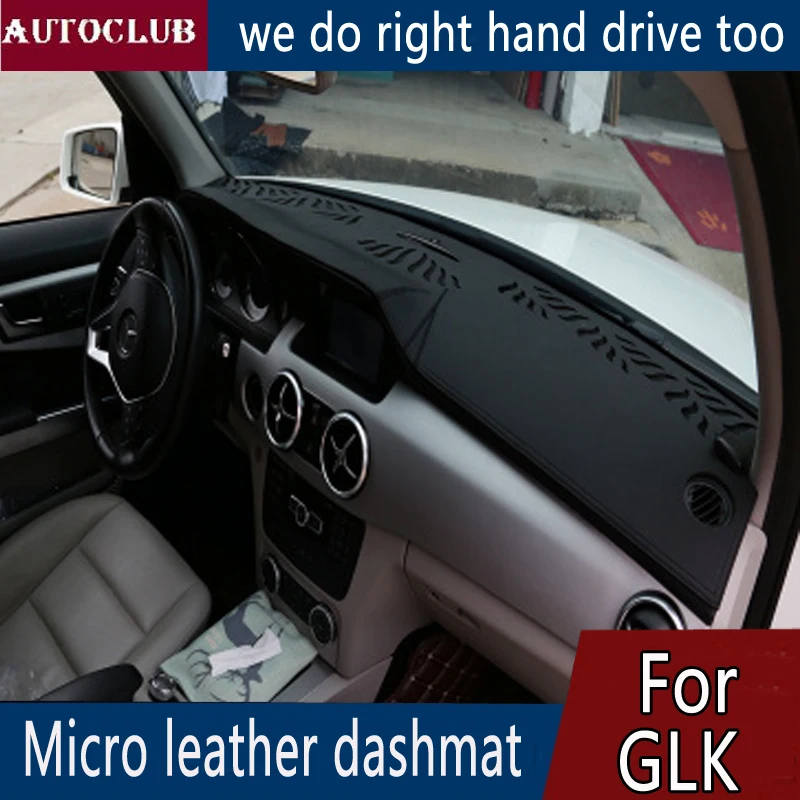 

For Mercedes-Benz GLK ClassX204 GLK280 GLK300 GLK350 GLK200 GLK 220 Leather Dashmat Dashboard Cover Pad Dash Mat Sunshade carpet