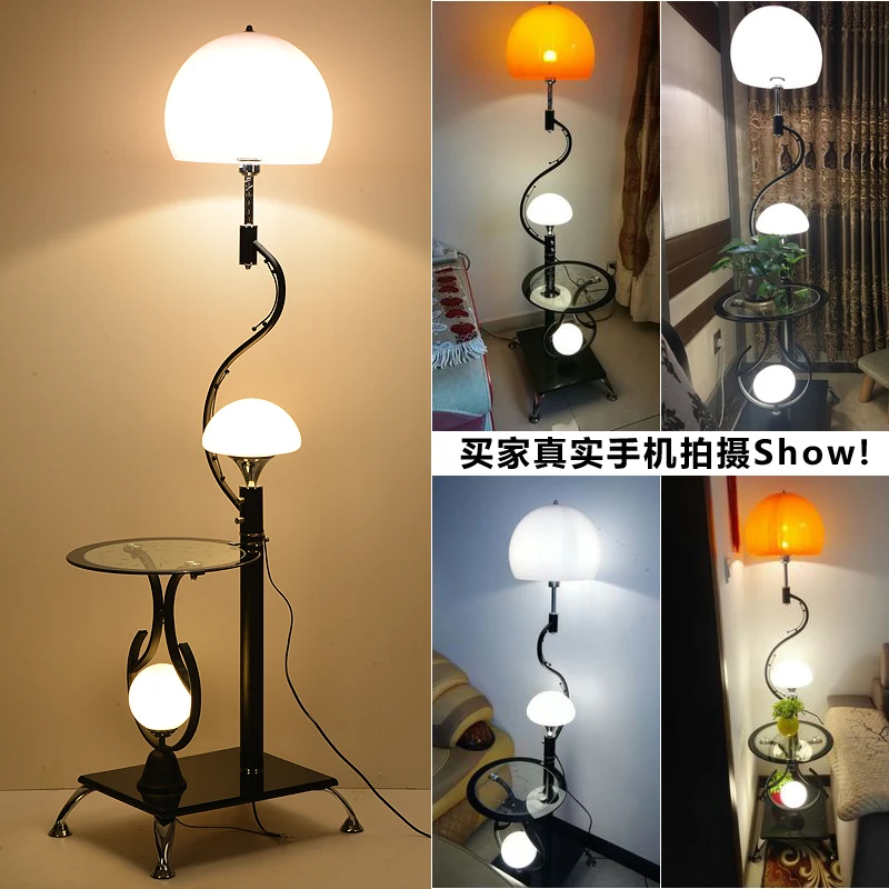 LED floor lamp table lamp room simple modern bedroom study creative vertical lamp