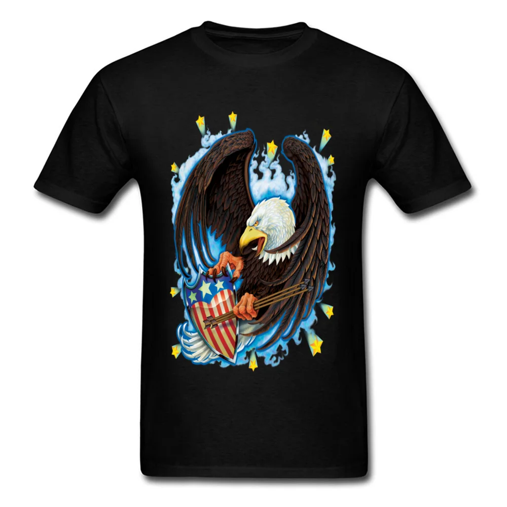 Screaming Eagel T Shirt for Men Street NEW YEAR DAY Tops Tees Short Sleeve Classic Unique Sweatshirts Crew Neck Cotton Fabric