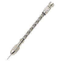 Semi-automatic hand drill, manual punch tool, hand drill, walnut, olive, amber model, plastic drill hole