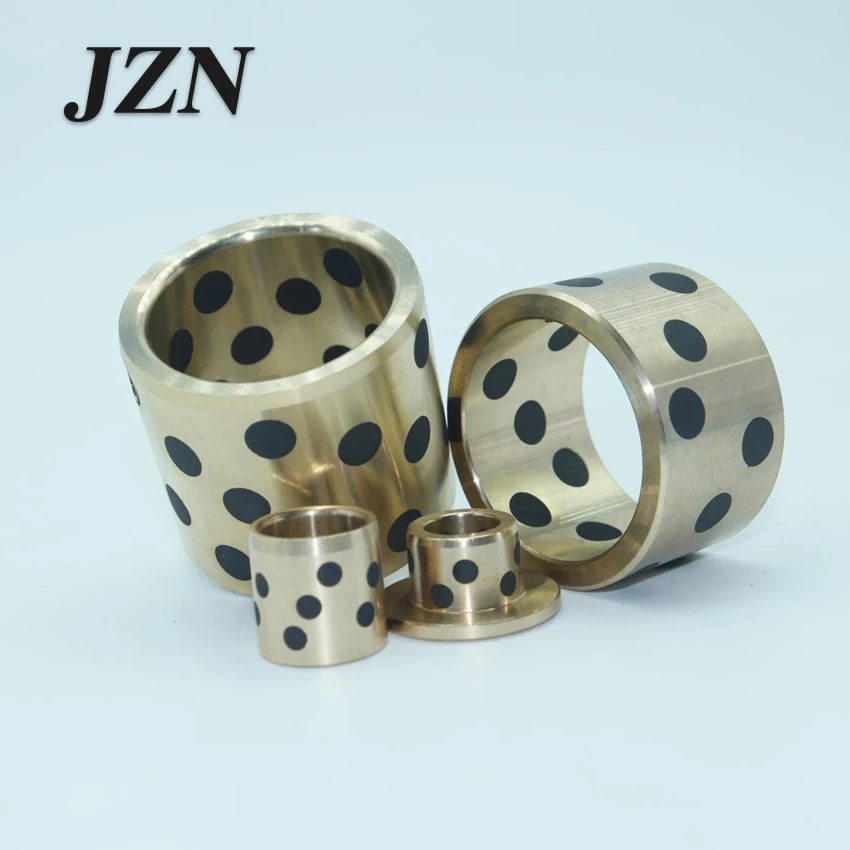 

JDB inlaid graphite copper sleeve / oil-free bushings / self-lubricating oil bearing / copper sleeve diameter 18mm 20mm