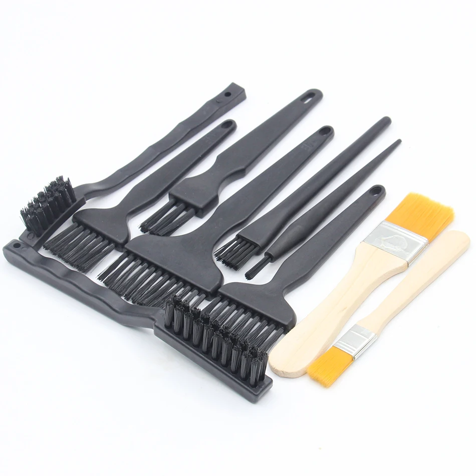 10Pcs ESD anti-static brush Cleaning Brush Cleaning Tool for BGA Circuit Board Mobile Phone repair