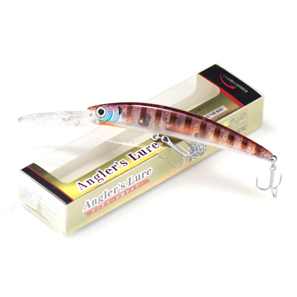 Countbass Floating Minnow 110 mm 4-21/64 Zoll 15,6 g 1/2 oz. Tauchen 2,5–3 m Wobbler Hardbaits Anglerköder zum Angeln – Detail 7