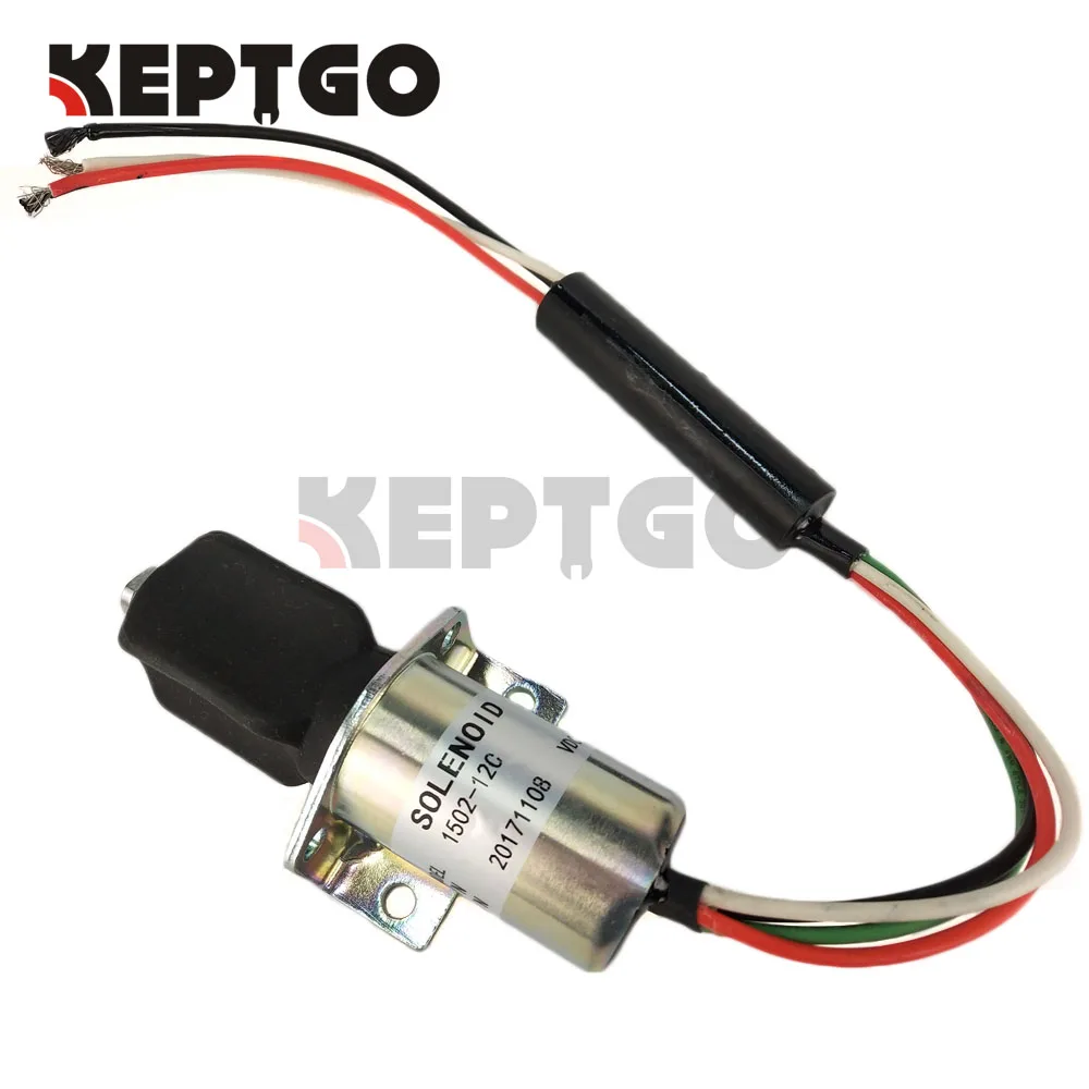 

10138PRL 1502-12C Fuel Shutoff Solenoid For Corsa Electric Captain's Call Systems 12v