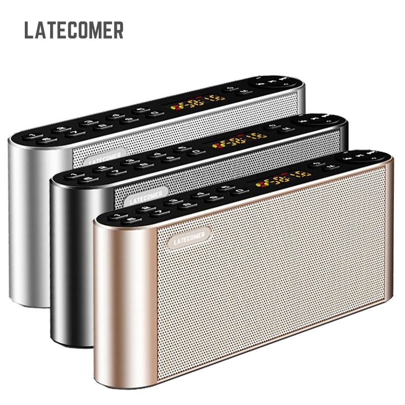 

Latecomer Q8 New Bluetooth Portable Speaker High-definition dual Wireless speakers with Mic TF FM Radio Loudspeakers Sound Box