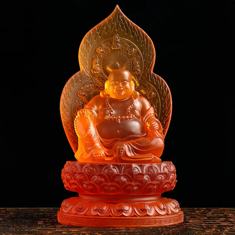 

Trumpet King of Tibet Bodhisattva Pharmacist Buddha Mira Buddha Imitating Liulin Buddha Room Decoration Accessories