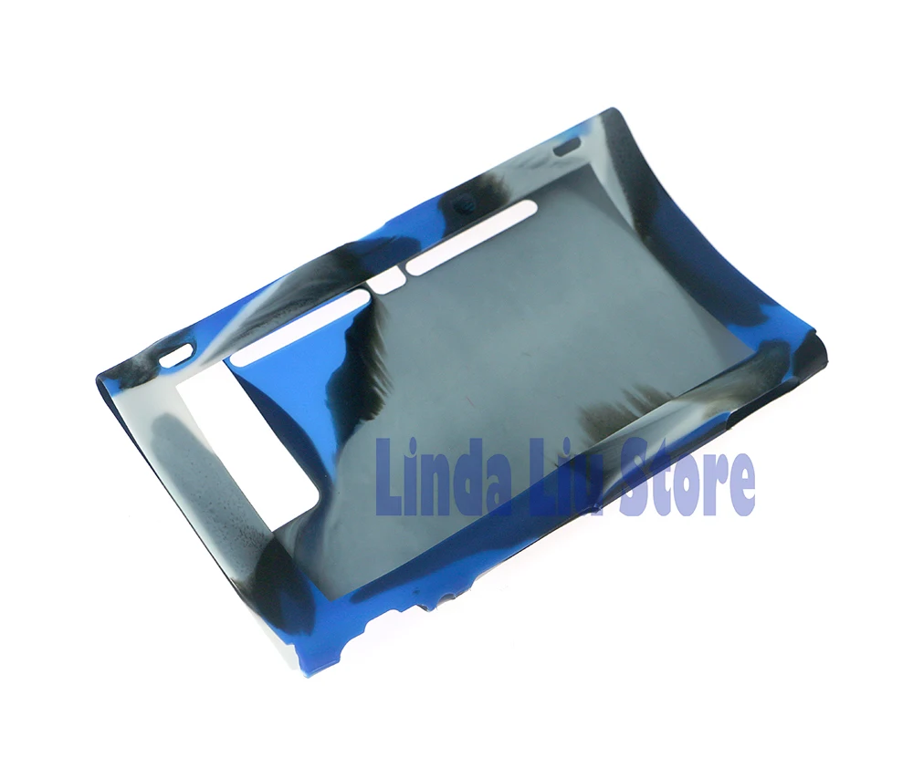 Правый и левый корпус, чехол, защитный чехол, камуфляжный противоскользящий силиконовый чехол для переключателя, 10 компл./лот