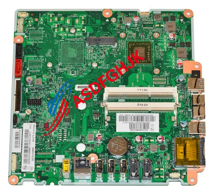 

Genuine Original For Lenovo C325 C225 20 "AIO Motherboard With E450 1.66 GHZ CPU DA0UDQMB6E0 90000078 100% TSED OK