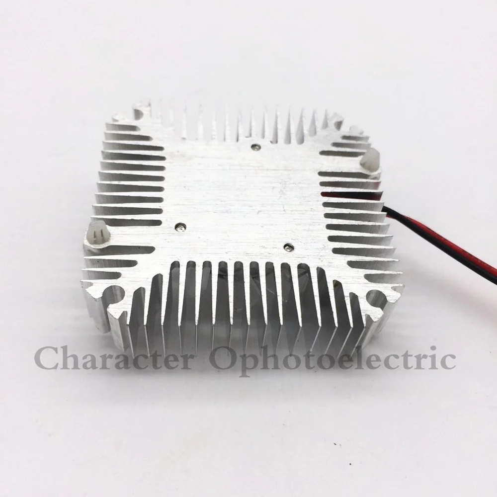 5W 10W High Power Led Heatsink With Fan Aluminium Cooling For 12V 5W/10W Led