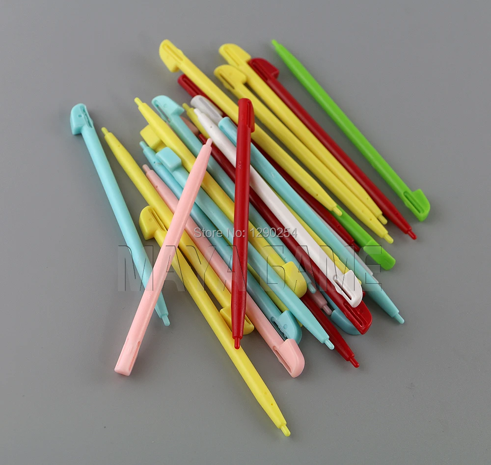 Penna stilo touch touchpen a colori elegante da 200 pezzi per console di gioco Nintendo Wii U