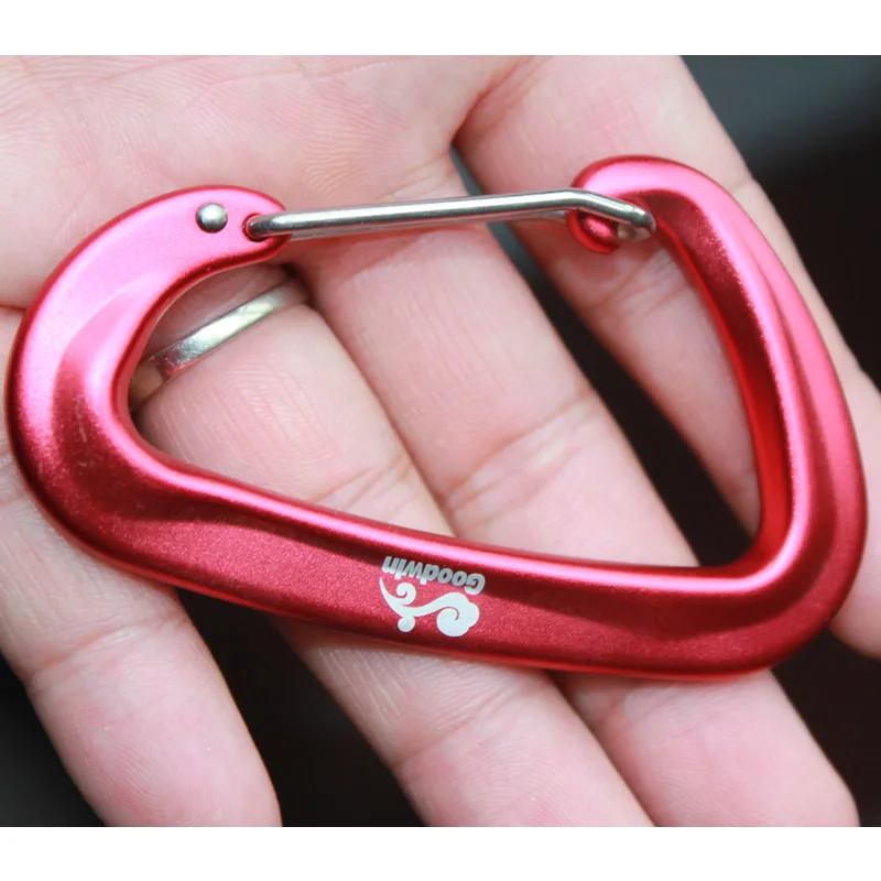 Outdoor Climbing buckle Hanging buckle Wire door Fast hanging Yoga hammock hook Key ring Fast hanging 12KN 1200KGS