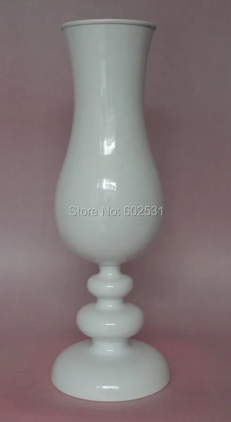 SPR 46cm high New!white wedding table flower stands/flower vase for wedding table centerpieces