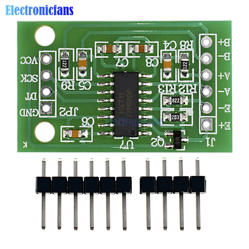 HX711 Wegen Sensor Dual-Channel 24 Bit Precisie A/D Module Druksensor Hot Koop