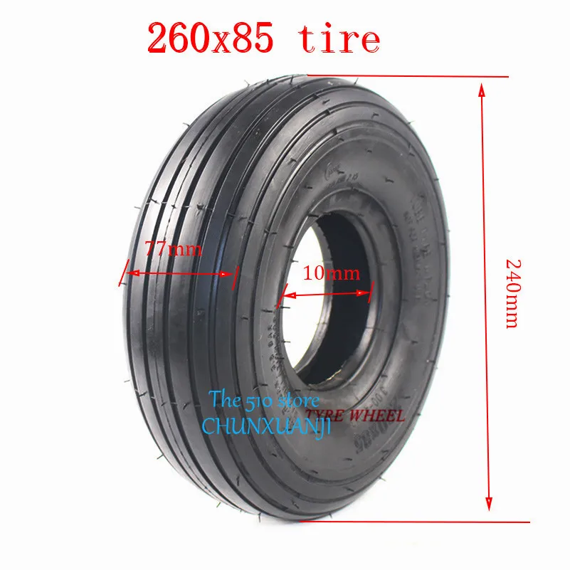 260x85 tire and inner tube 3.00-4 (10