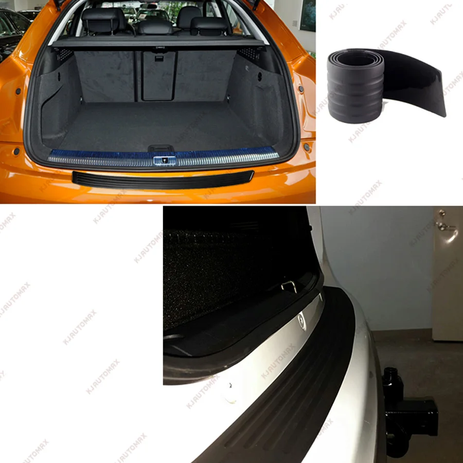 104cm PVC Car Styling Rubber Rear Guard Bumper Protector Trim Cover Protection for ford edge  2018 honda accord accessories