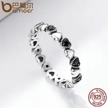 Sterling Silver Heart Ring Women #4