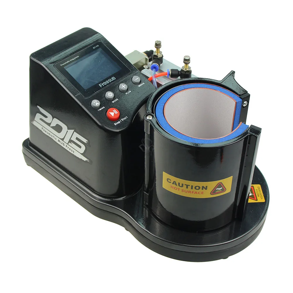 Frete grátis máquina de transferência calor para caneca máquina da imprensa do calor copo pneumático 3d máquina de transferência térmica copo
