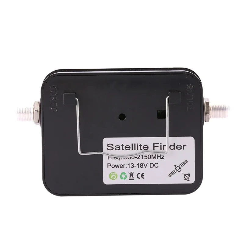 Satellite Finder ค้นหาการจัดตำแหน่งเมตรสัญญาณ Receptor สำหรับ SAT Dish TV สัญญาณเครื่องขยายเสียง Satfinder