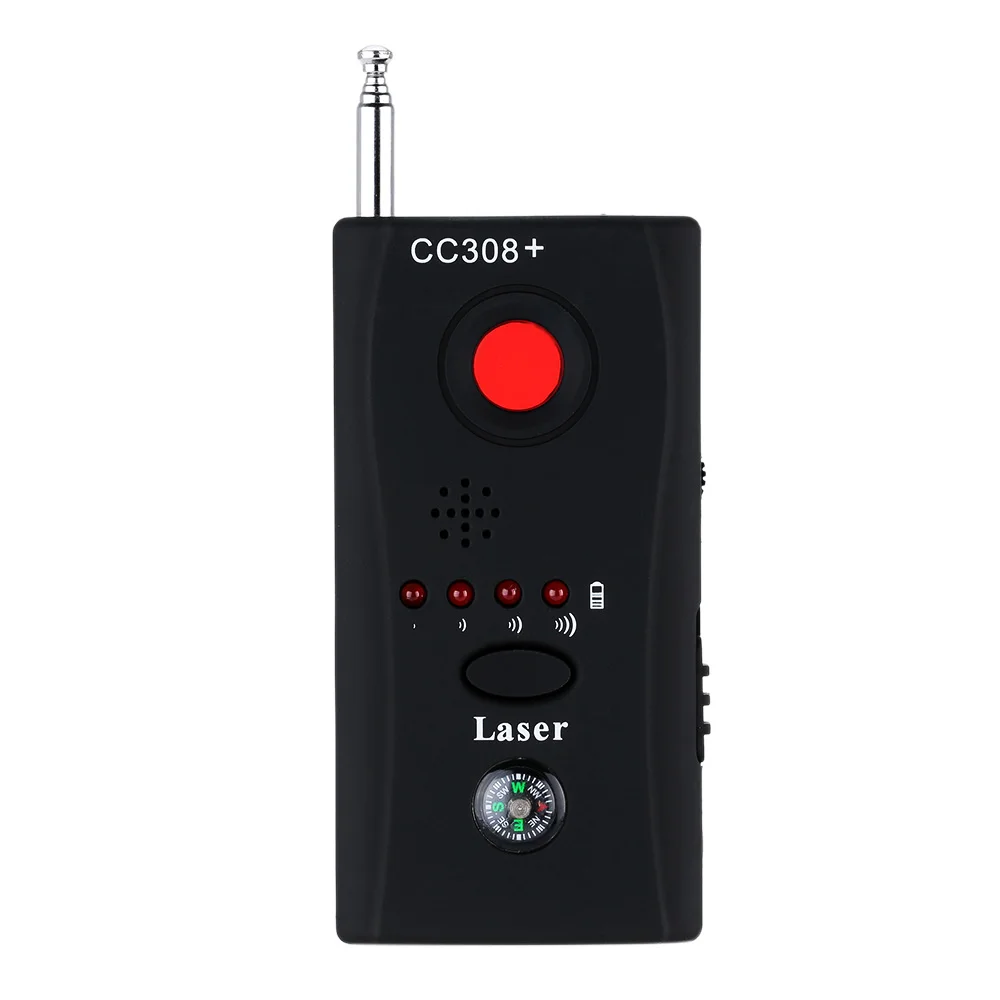 Newest Multi Wireless Radio Wave Signal RF GSM Device Spy Pinhole Hidden Camera Lens Sensor Scanner Detector Finder CC308+