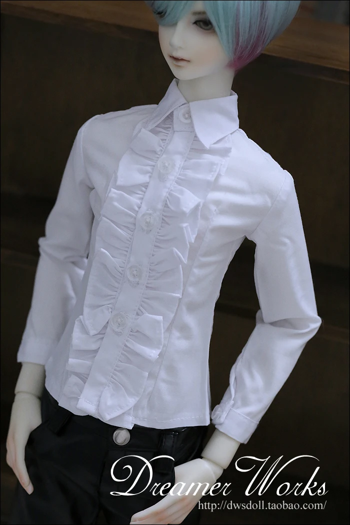 1/4 1/3 scale BJD Long sleeve lace shirt for SD clothing BJD doll accessories,Not included doll,shoes,wig and other 18D1240