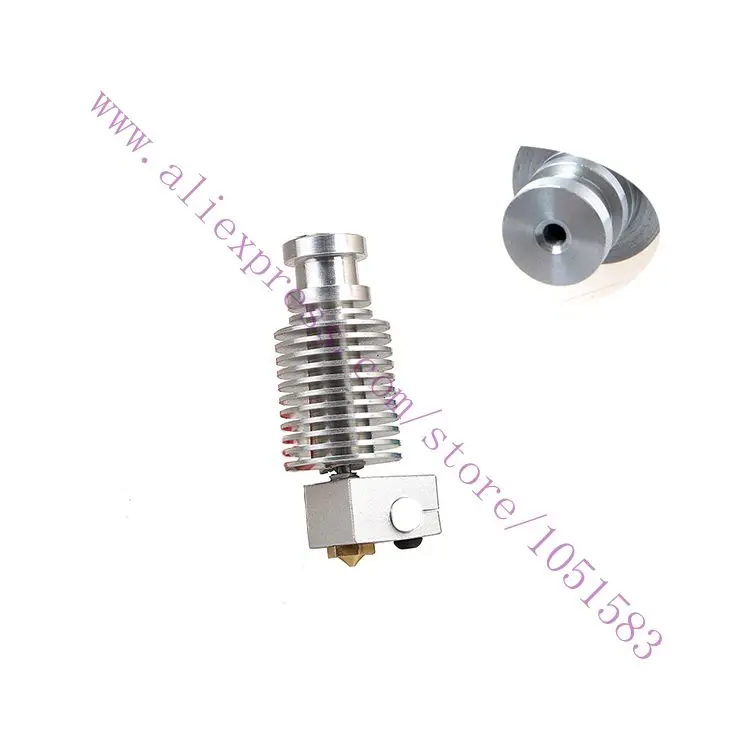 

2pcs Wade extruder Reprap All metal V6 Direct Drive Hotend For 1.75/3.0mm 3D Printer, 0.3/0.4/0.5mm Nozzle