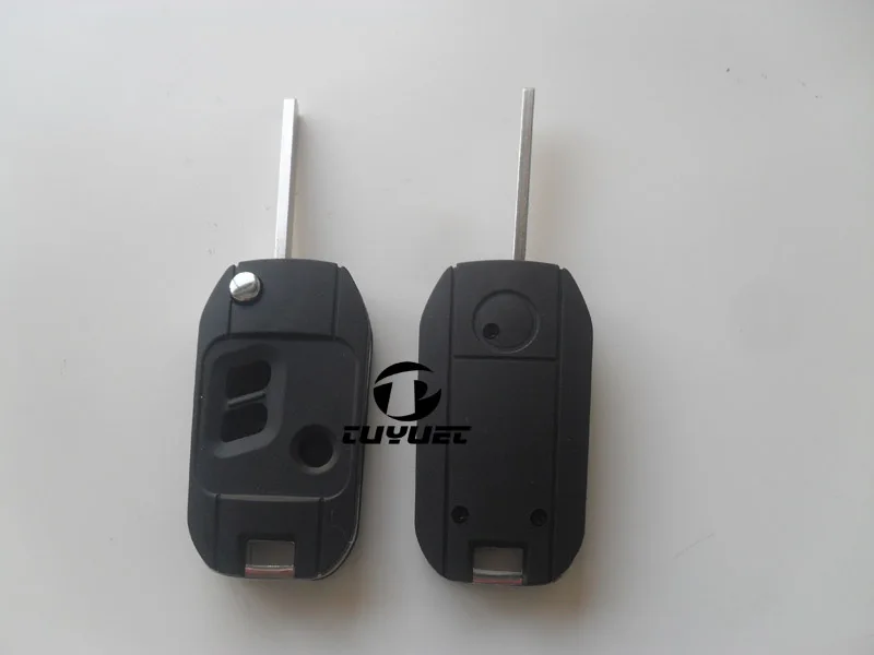 Virar 3 Botões Modificado Folding remoto Chave Shell Fob Chave do Caso Cobrir Para Subaru Outback Legado