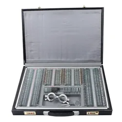 266 pcs Optical Trial Lens Set Metal Rim Leather Case + Free Trial Frame Gift