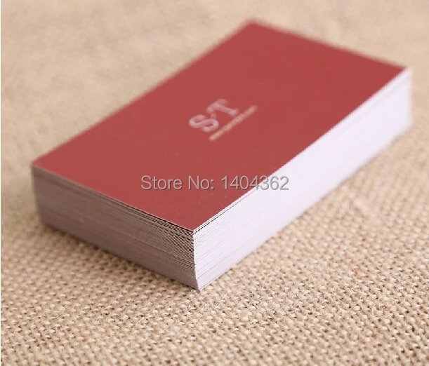 Custom Business Cards 300g Paper Double Sides Full Color Thank You Card for Wedding Party Invitations Postcards Gift Packaging