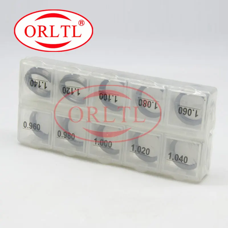 

ORLTL Common Rail Injector Shim B25 （0.96mm-1.14mm）Used For Injection Car Parts Size ， Adjusting Washers Shims 50 Pieces / Box