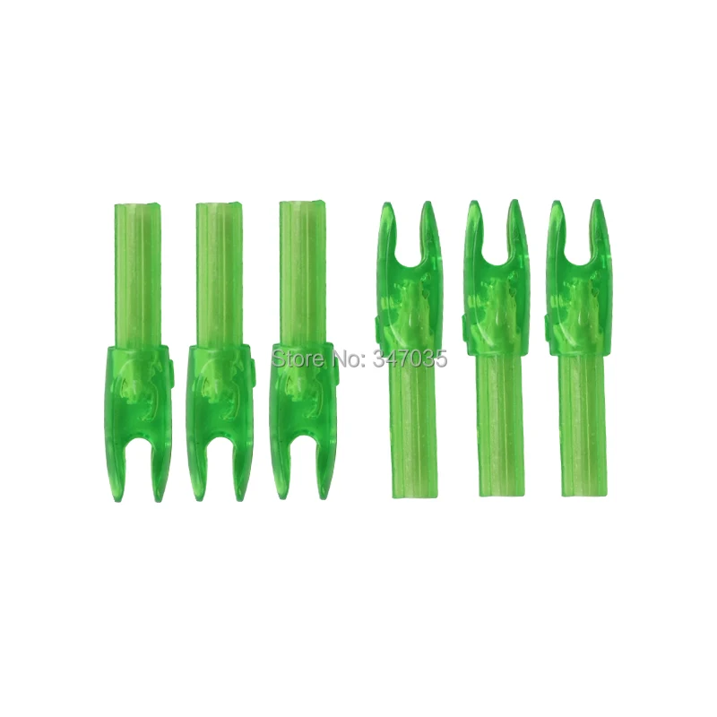 100pcs Plastic Arrow Nock Shaft Accessories Hunting Shooting Archery Bow Outdoor different Color Nock