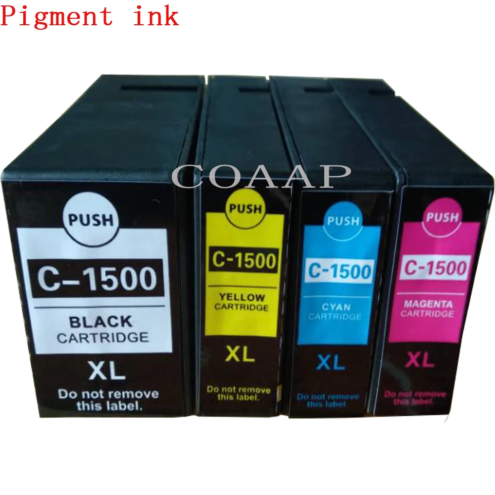 Compatible pigment ink For Canon PGI 1500 1500XL MAXIFY MB2050 MB2000 MB2300 MB2350 MB2357 MB2750 printers Cartridge with chip