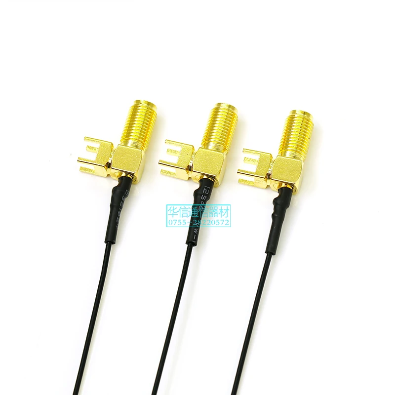 U.FL to SMA antenna female UFL to SMA outer screw inner hole connection line GSM/2G/3G/4G/5G/5.8G/433Mhz