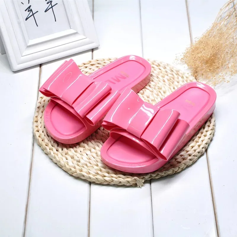 SummerBow Beach Shoes 2024 Women Flat Sandals Brand  Women Jelly Shoes For Women Jelly Sandals Female Jelly Shoes