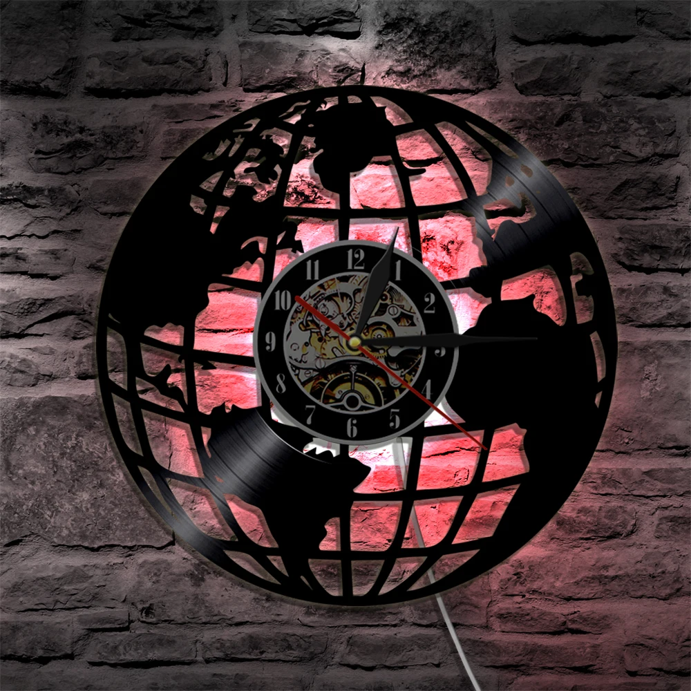 Terra mapa do mundo decoração  - Lighting World Decor avaliação e preço