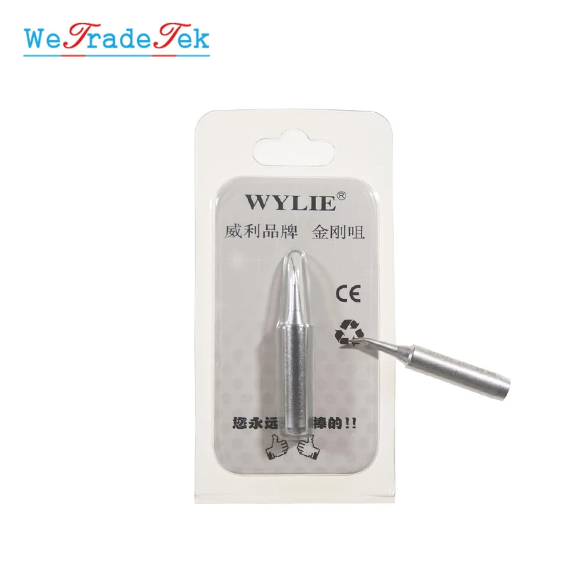 New Upgrade 4Pcs/lot Soldering Iron Tips Fast Heating Welding Tips for Soldering Rework Replacement