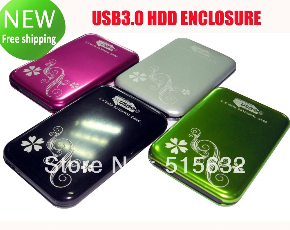 USB 3.0 2.5 inch SATA External HDD Hard Drive Disk Case Enclosure Box