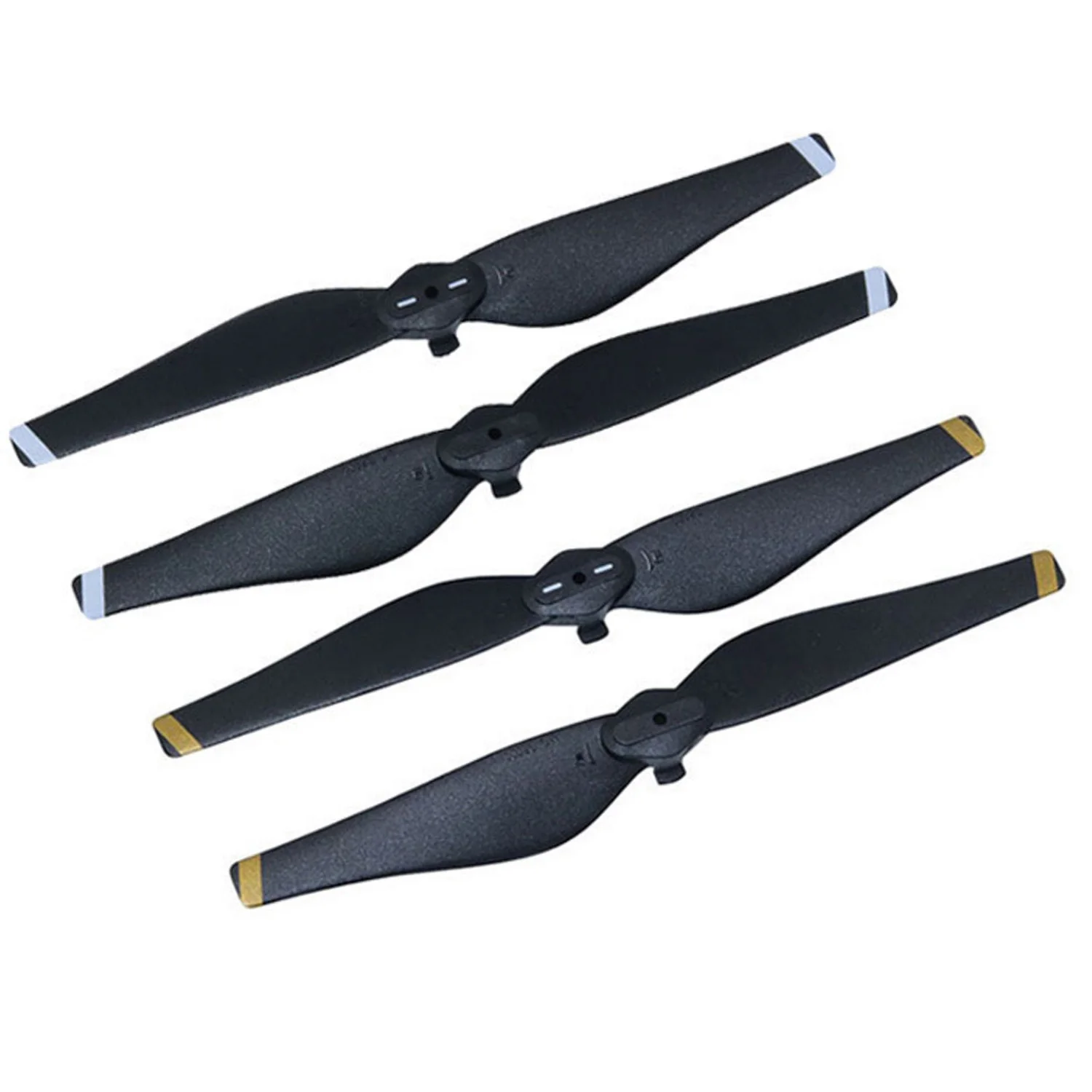 SUNNYLIFE 2 Pairs (4pcs) Carbon Fiber Foldable Quick Release Low-Noise Propellers Blade Prop for DJI Mavic Air Drone Accessories