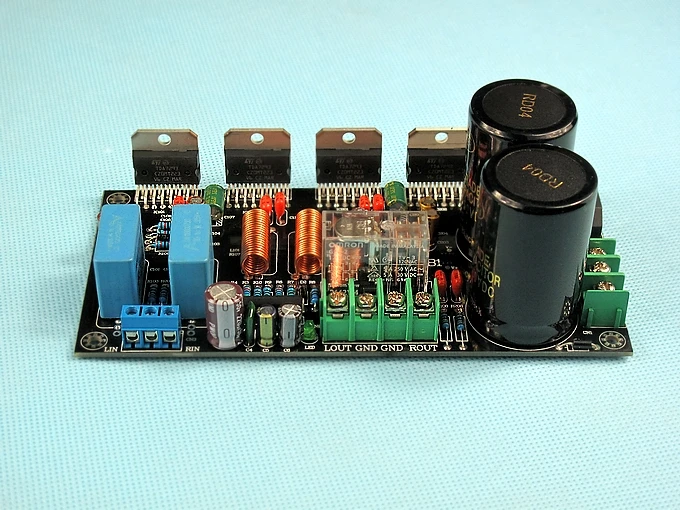 

DIY fever amplifier TDA7293 amplifier board dual parallel BTL output 2.0-channel 150W * 2