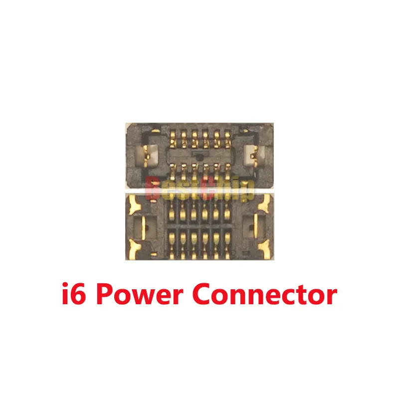 20pcs/lot Original J0801 Power on / off FPC connector for iPhone 6 6G 4. 7 inch on motherboard