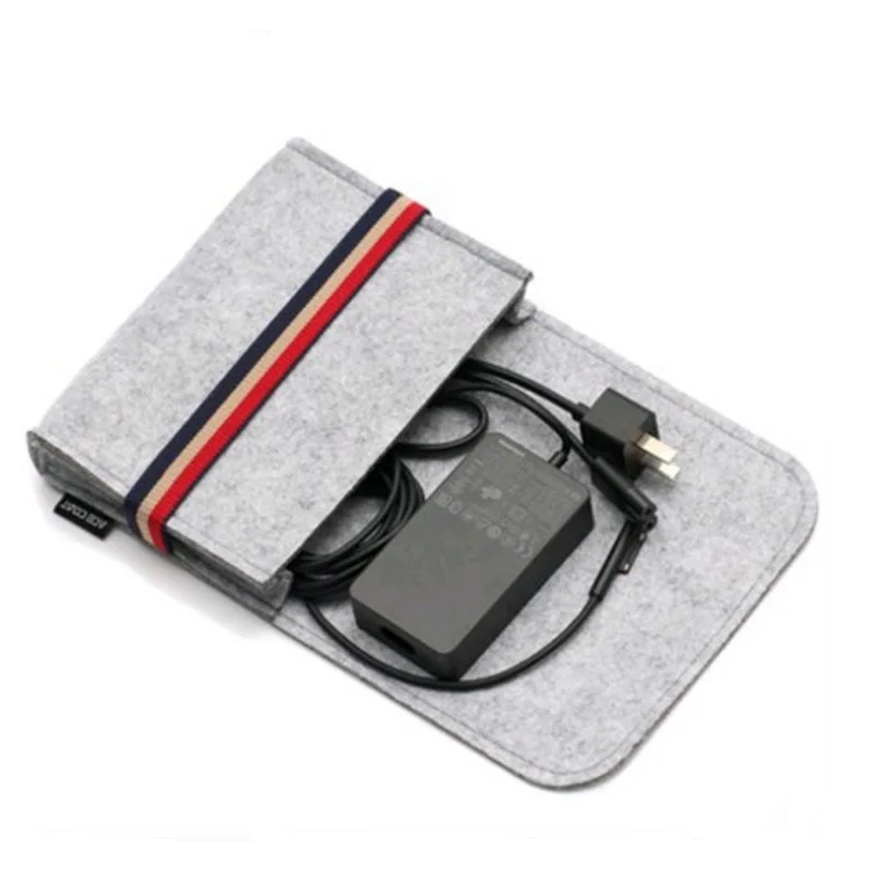 Elektronische Geräte Aufbewahrung tasche HDD Maus Adapter digitales Zubehör Filz beutel Mode tragbare Power Bank Fall Geldbörse