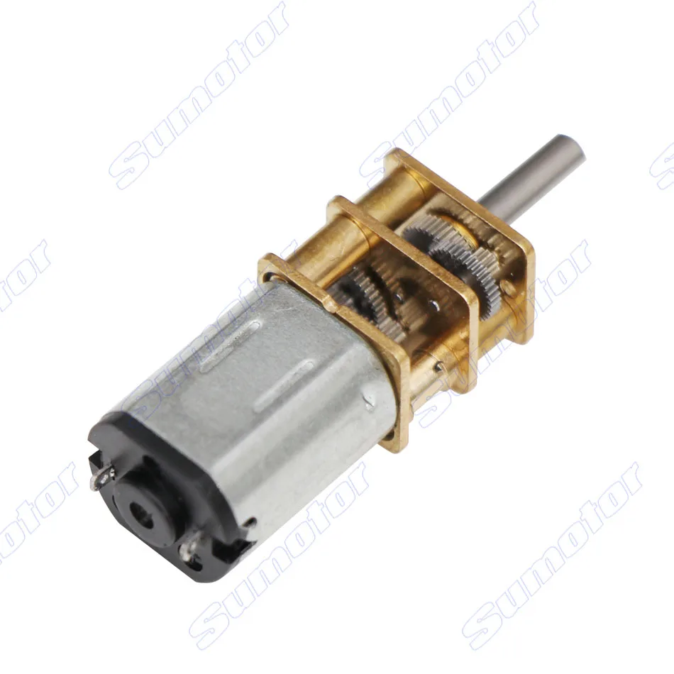 12GA N20 DC 3V 6V 12V 5-4000rpm small Metal Gear Motor for Remote RC smart car Robot model DIY engine Toys Electric door lock
